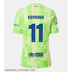 Barcelona Raphinha Belloli #11 Kolmaspaita 2024-25 Lyhythihainen